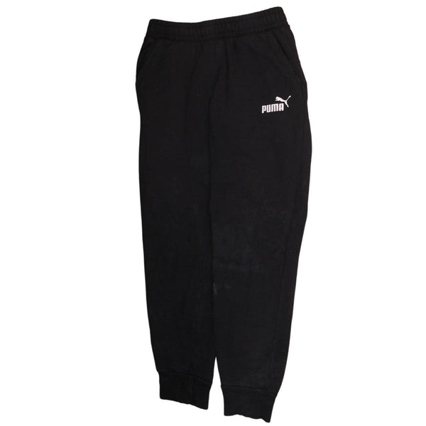 Puma Men's Vintage 90's Black Joggers Sweatpants Medium Activewear