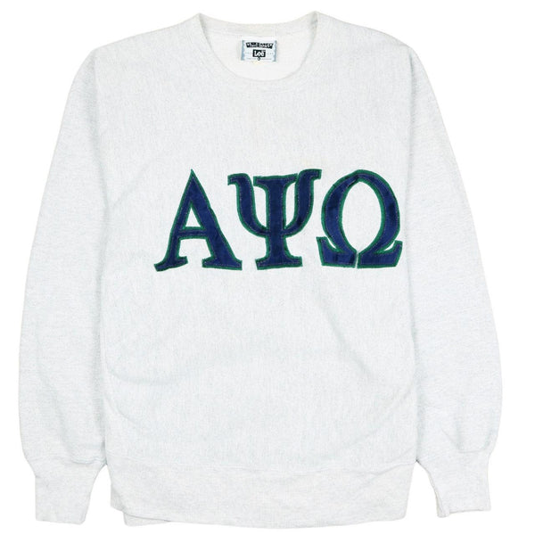 Lee 90's Vintage XLarge Grey Heavyweight Crew Neck Sweatshirt