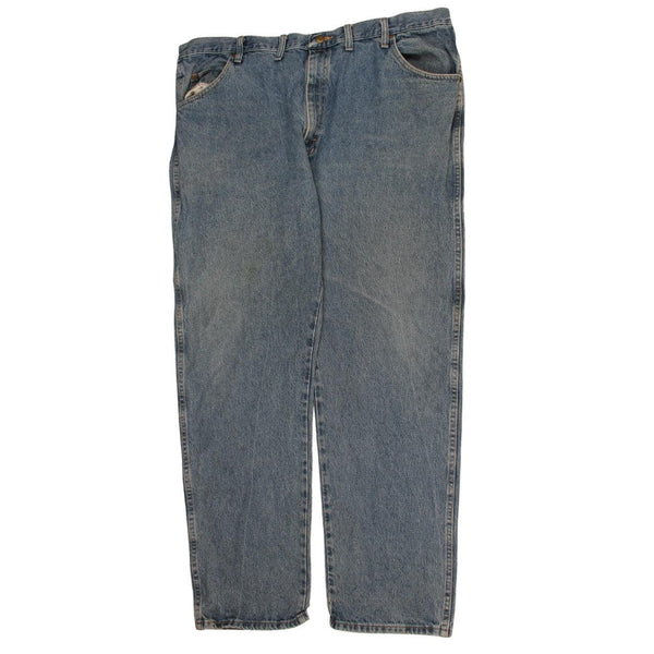 Men's Wrangler 90's Vintage Blue Baggy Straight Leg Pants 46