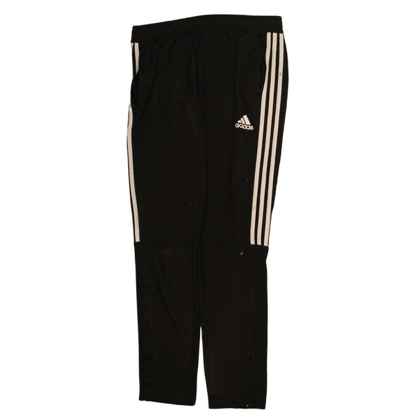 Adidas 90's XL Black Baggy Straight Leg Pants Vintage Style
