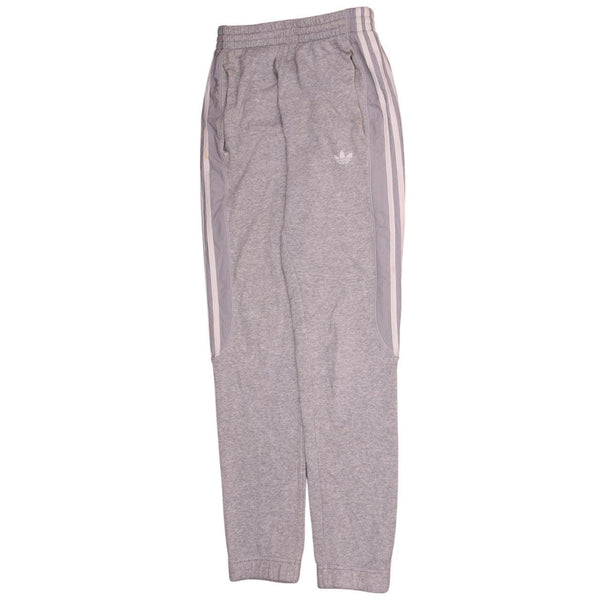 Adidas Vintage 90's XSmall Grey Baggy Straight Leg Pants Trousers