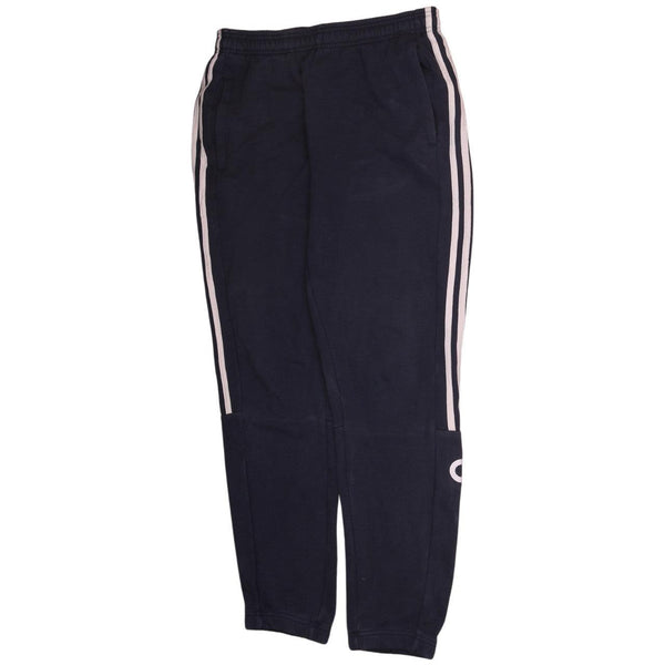 Adidas 90's Vintage Baggy Trousers, Medium Navy Blue Pants