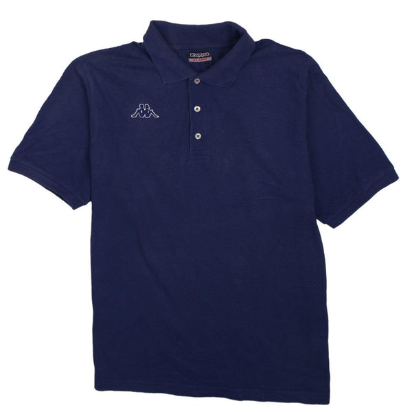 Vintage Kappa 90's Navy Blue Polo Shirt - Men's XLarge