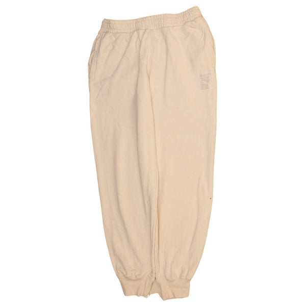 Puma 90's Casual Joggers / Sweatpants Medium Beige Cream