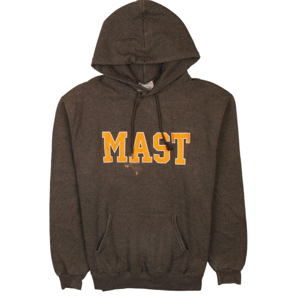 Vintage Champion 90s Grey Mast Pullover Hoodie Men's Large