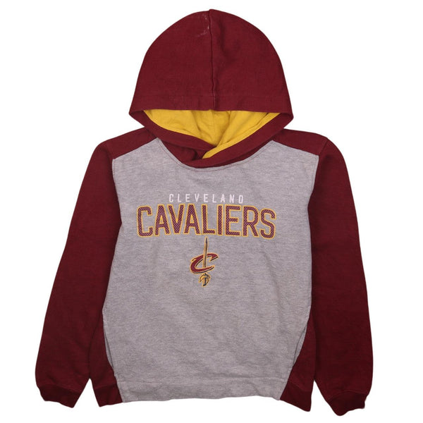 Cleveland Cavaliers 90's Vintage NBA Pullover Hoodie Size Large Burgundy Red