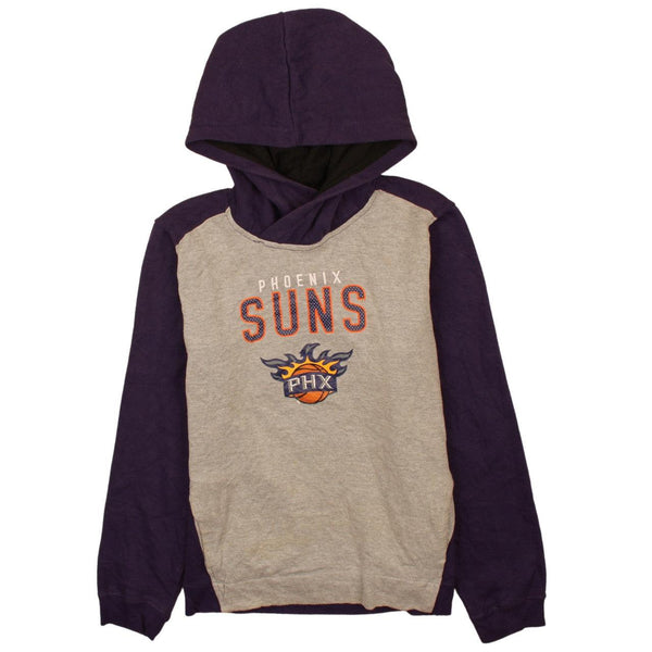Vintage 90's NBA Phoenix Suns Large Grey Pullover Hoodie