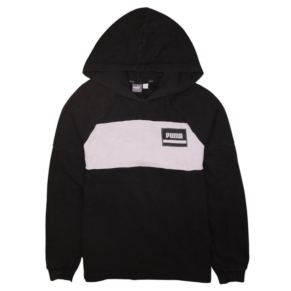 Puma 90's Black Rebel Stripe Pullover Hoodie Men S Vintage Style