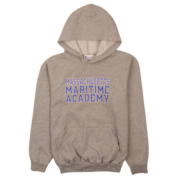 Champion Vintage 90s Grey Maritime Academy Pullover Hoodie XLarge