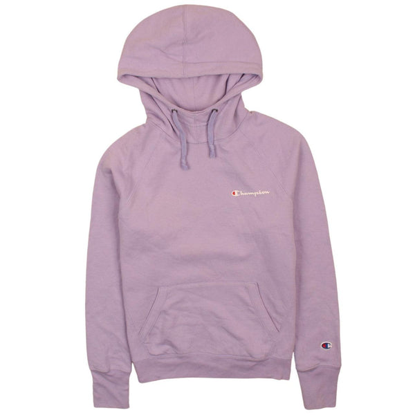 Champion 90's Vintage Purple XSmall Hoodie with Drawstring Pockets