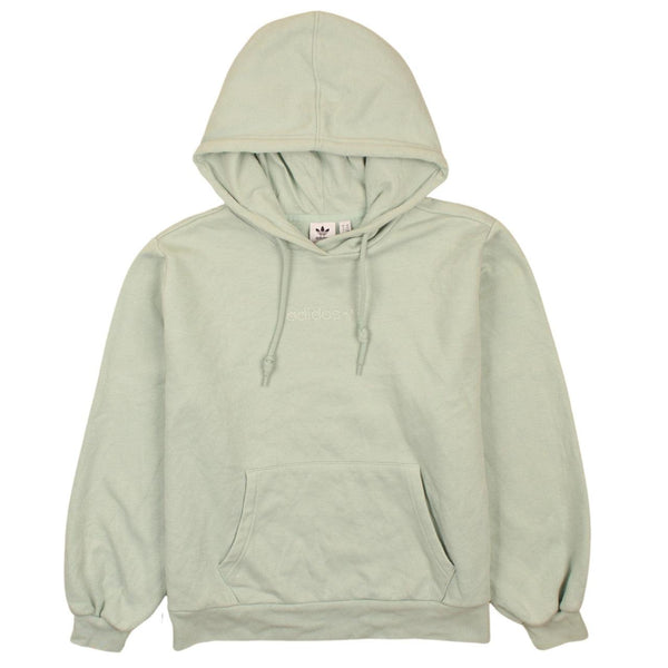 Adidas Vintage 90's Women's XSmall Green Hoodie w/ Drawstring Pockets