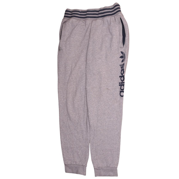 Adidas 90's Vintage Grey Joggers Sweatpants Men's Size Small Casual