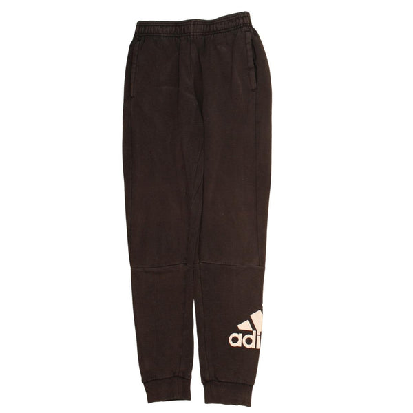 Adidas Women's Large 90's Vintage Black Casual Joggers Sweatpants