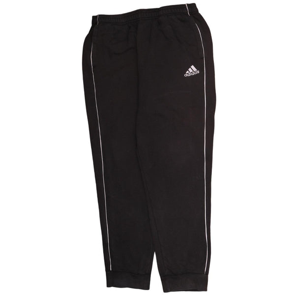 Adidas Men's 90s Vintage Black Joggers Sweatpants Size 34 Sportswear
