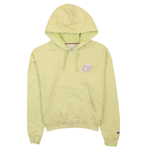 Vintage 90's Champion Green Pullover Hoodie XSmall with Pockets