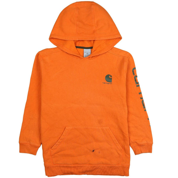 Carhartt Vintage 90s XLarge Orange Drawstring Pocket Hoodie