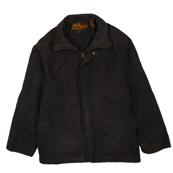 Timberland 90's Lightweight Full Zip Up Windbreaker XLarge Navy Blue