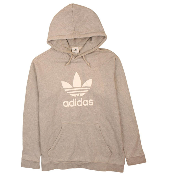 Adidas 90's Spellout Pullover Hoodie XXLarge (missing sizing label) Grey