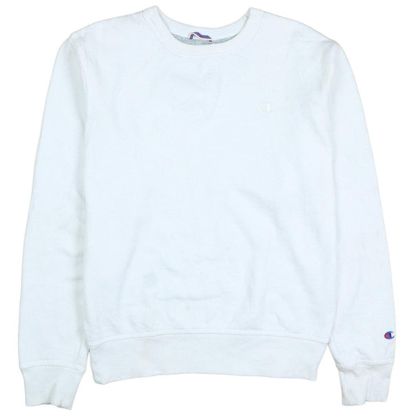 Champion Small Heavyweight 90's Crew Neck Sweatshirt White Vintage