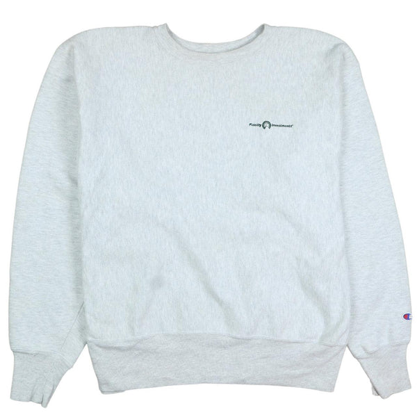Champion Vintage 90's Grey Heavyweight Crew Neck Sweatshirt Men's XLarge