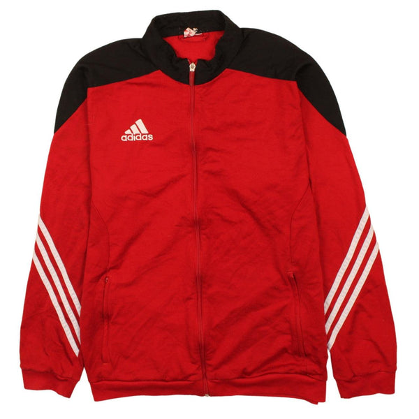 Adidas 90s Vintage Red Full Zip Sweatshirt Men's XLarge