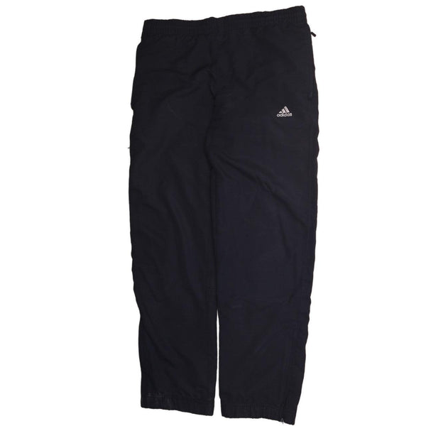 Adidas 90's Vintage Navy Blue Baggy Straight Leg Pants Women's M