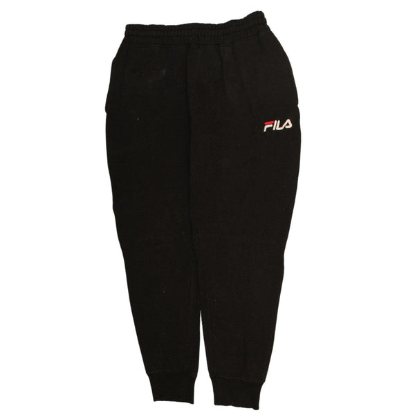 Fila 90's Casual Joggers / Sweatpants Large Black