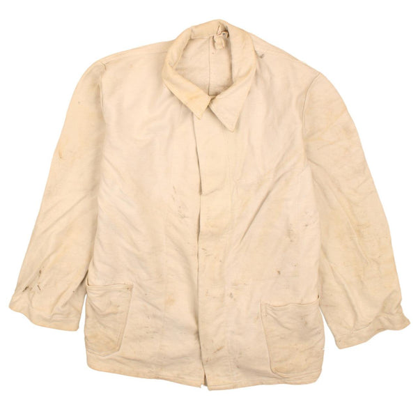 Vintage 90's Beige Windbreaker Jacket Large Active Lightweight Stains