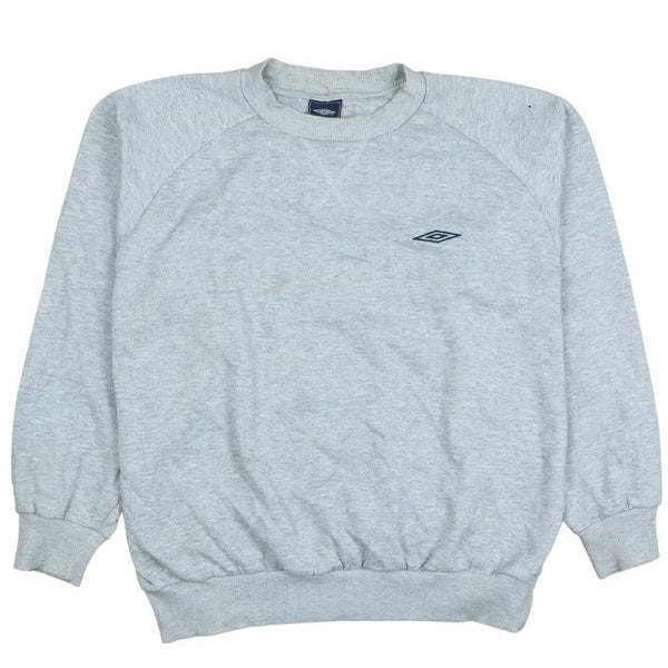 Umbro 90's Heavyweight Crew Neck Sweatshirt XLarge Grey