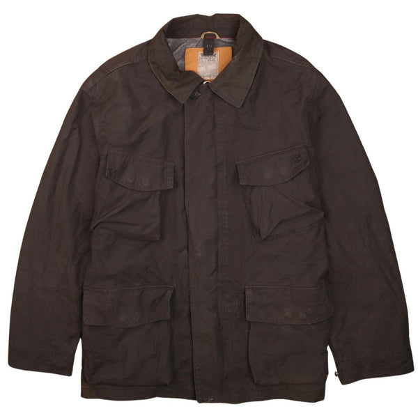 Timberland 90's Plain Heavyweight Windbreaker XLarge Grey