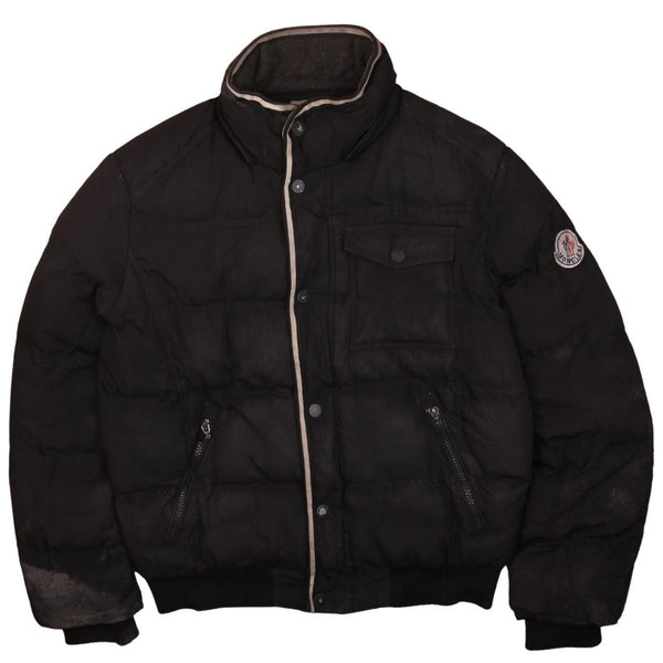 Moncler Vintage 90's Black Lightweight Puffer Jacket Large