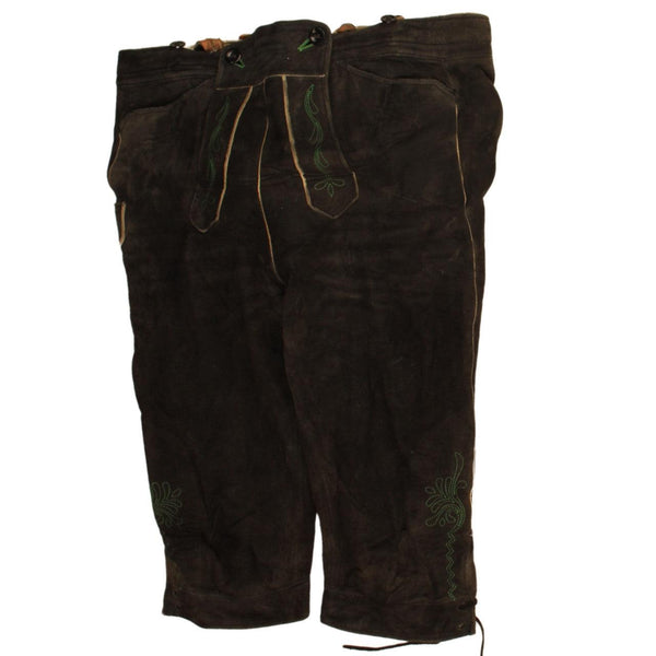 Mens Vintage 90's Black Baggy Trousers Straight Leg Size 38 Inch