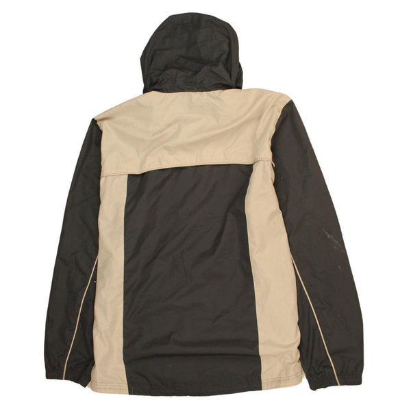 Adidas 90's Navy Blue Hooded Full Zip Windbreaker Jacket XLarge