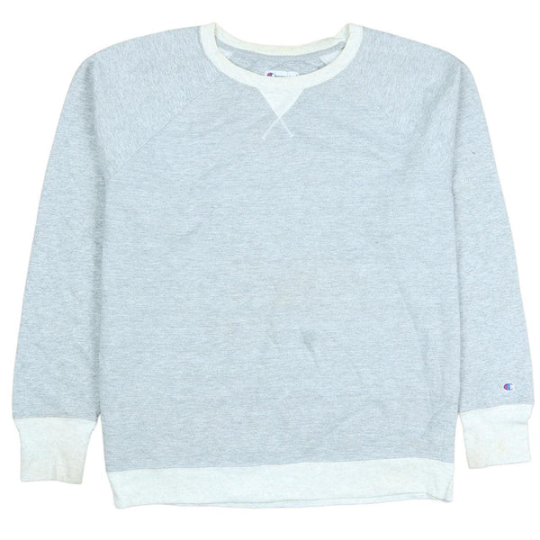 Champion 90's Vintage XL Grey Heavyweight Crew Neck Sweatshirt
