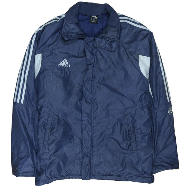 Adidas Vintage 90s Navy Blue Lightweight XLarge Windbreaker Jacket