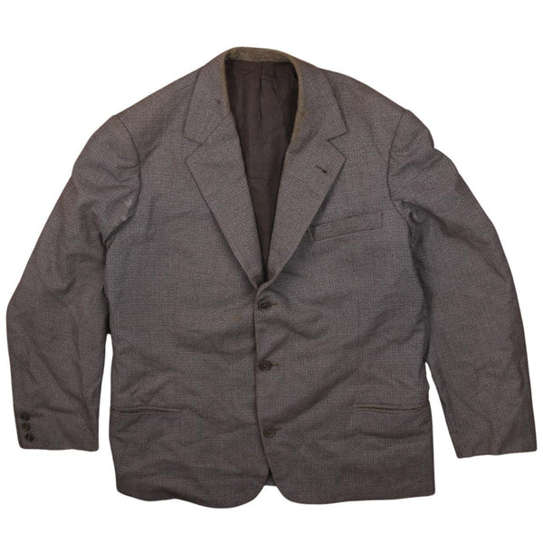 Vintage Active 90's Grey Lightweight Button Up Men's Blazer Medium