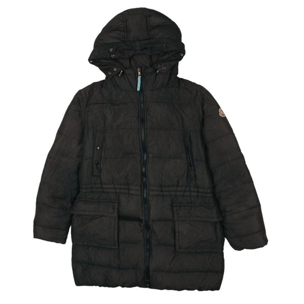 Moncler Vintage 90's Grey Lightweight Full Zip Puffer Jacket Small