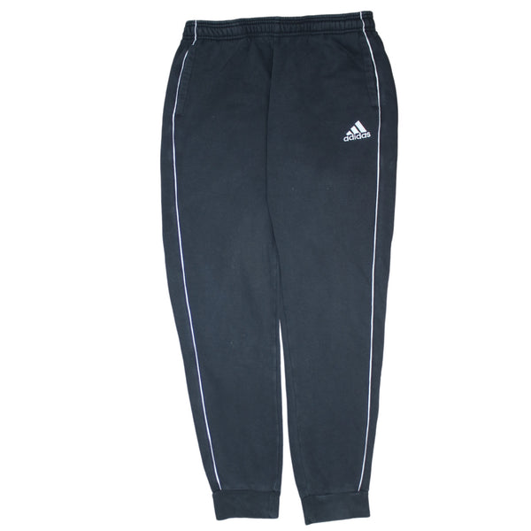 Adidas 90's Elasticated Waistband Drawstrings Casual Joggers / Sweatpants XLarge Black