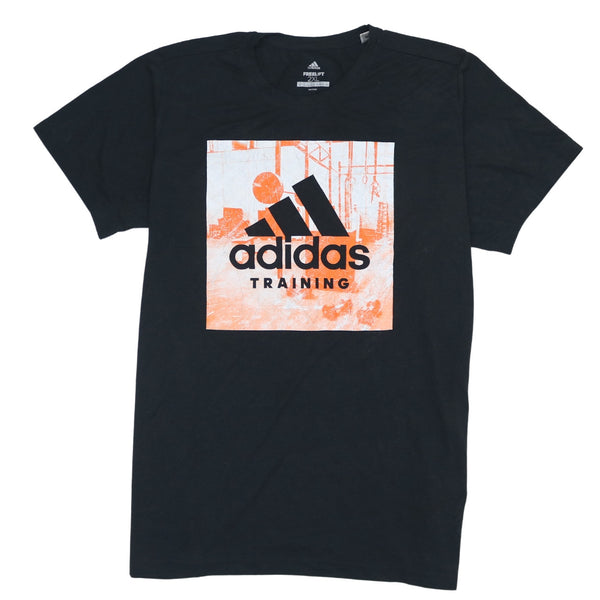 Adidas 90's Spellout Short Sleeves T Shirt XXLarge (2XL) Black