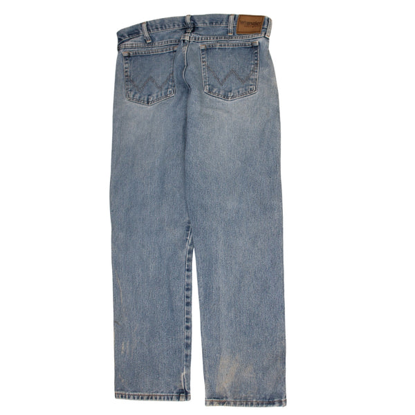 Wrangler 90's Straight Leg Baggy Trousers / Pants 34 Blue