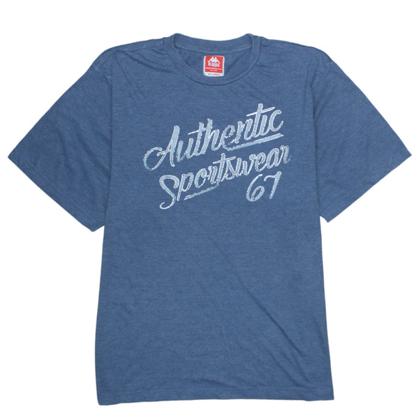 Kappa Vintage 90's XXLarge T-Shirt Navy Blue Authentic Sportswear