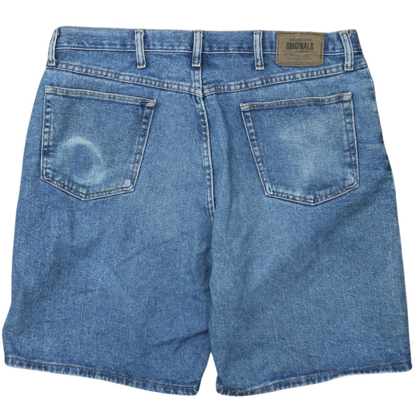 Wrangler 90's Lightwash Baggy Chino Shorts 38 Blue