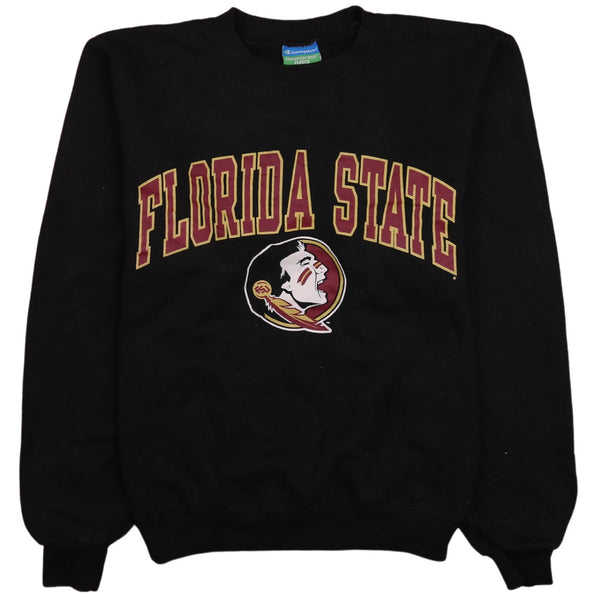Champion 90's Florida State Crew Neck Sweatshirt XSmall Black