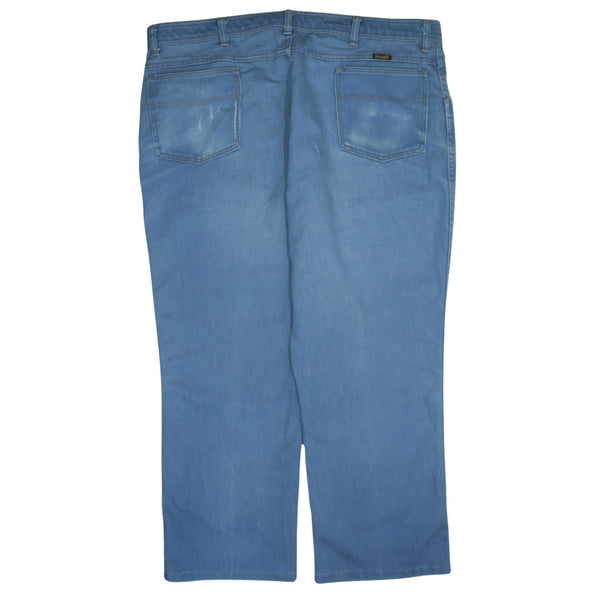 Vintage Wrangler 90's Lightwash Blue Baggy Straight Leg Pants 42 Men