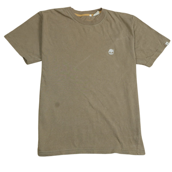 Timberland 90's Short Sleeves Crew Neck T Shirt Medium Brown