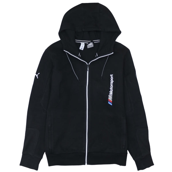 Puma 90's Sportswear Full Zip Up Hoodie XLarge Black