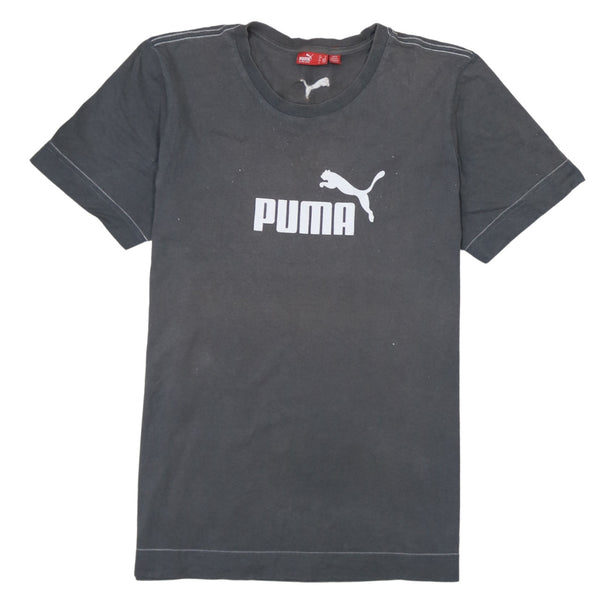 Puma 90's Spellout Short Sleeves T Shirt Medium Black