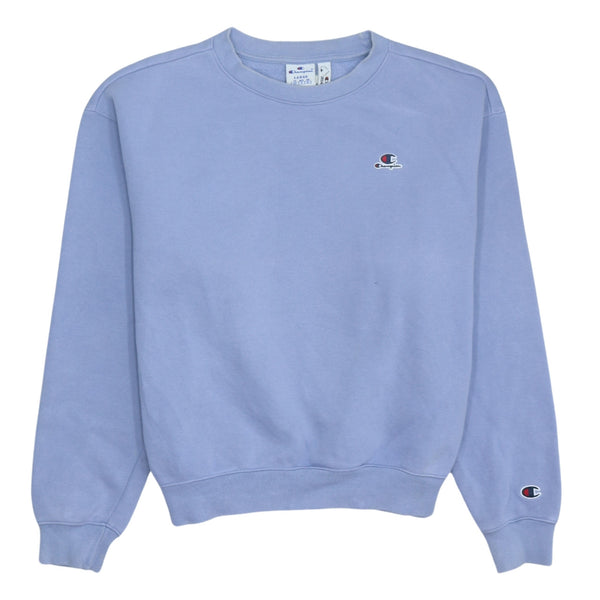 Vintage Champion 90's Blue Heavyweight Crew Neck Sweatshirt Large