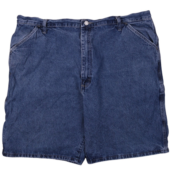 Wrangler 90's Men's Vintage Baggy Chino Shorts 42 Blue Size Retro