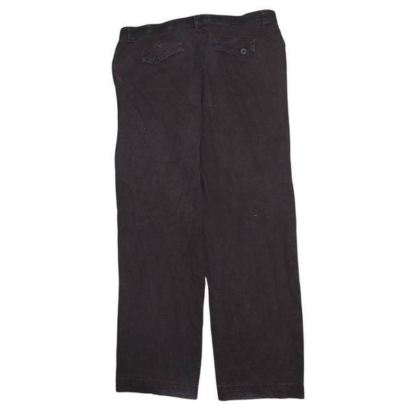 Lee Men's 90's Vintage Straight Leg Baggy Trousers/Pants 40 Brown